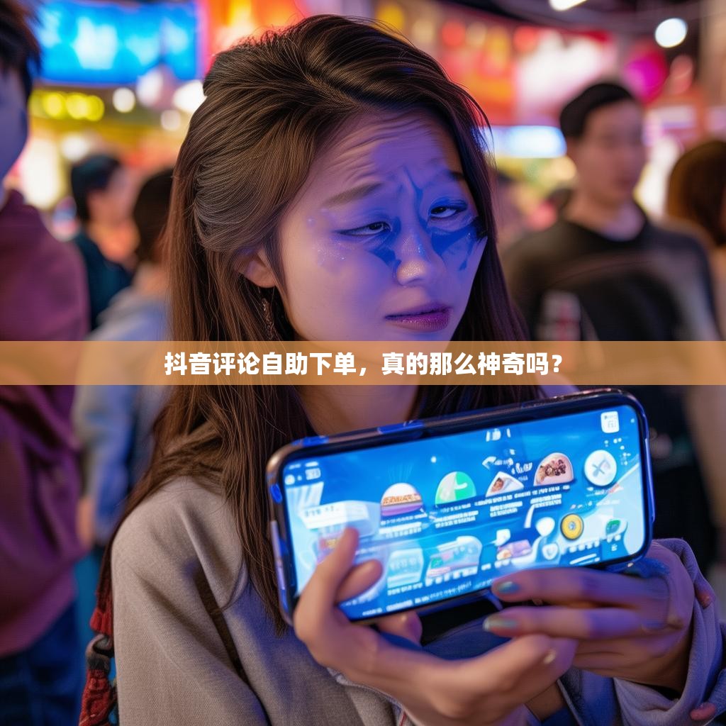 抖音评论自助下单，真的那么神奇吗？