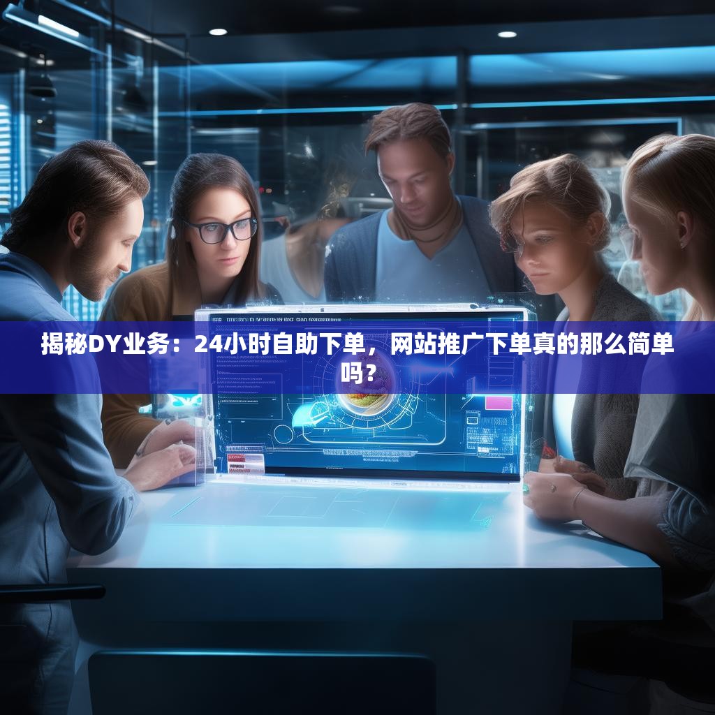 揭秘DY业务：24小时自助下单，网站推广下单真的那么简单吗？