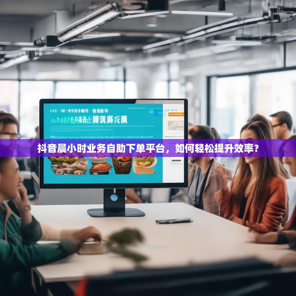 抖音晨小时业务自助下单平台，如何轻松提升效率？