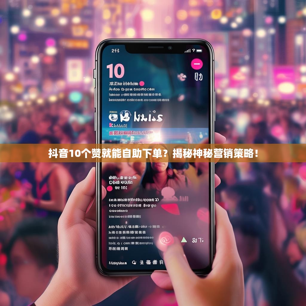 抖音10个赞就能自助下单？揭秘神秘营销策略！