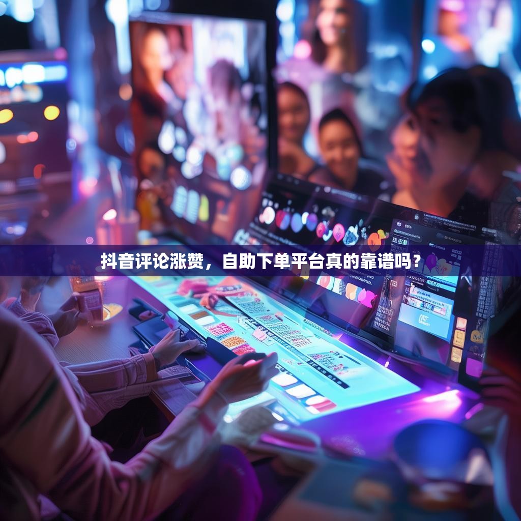 抖音评论涨赞，自助下单平台真的靠谱吗？