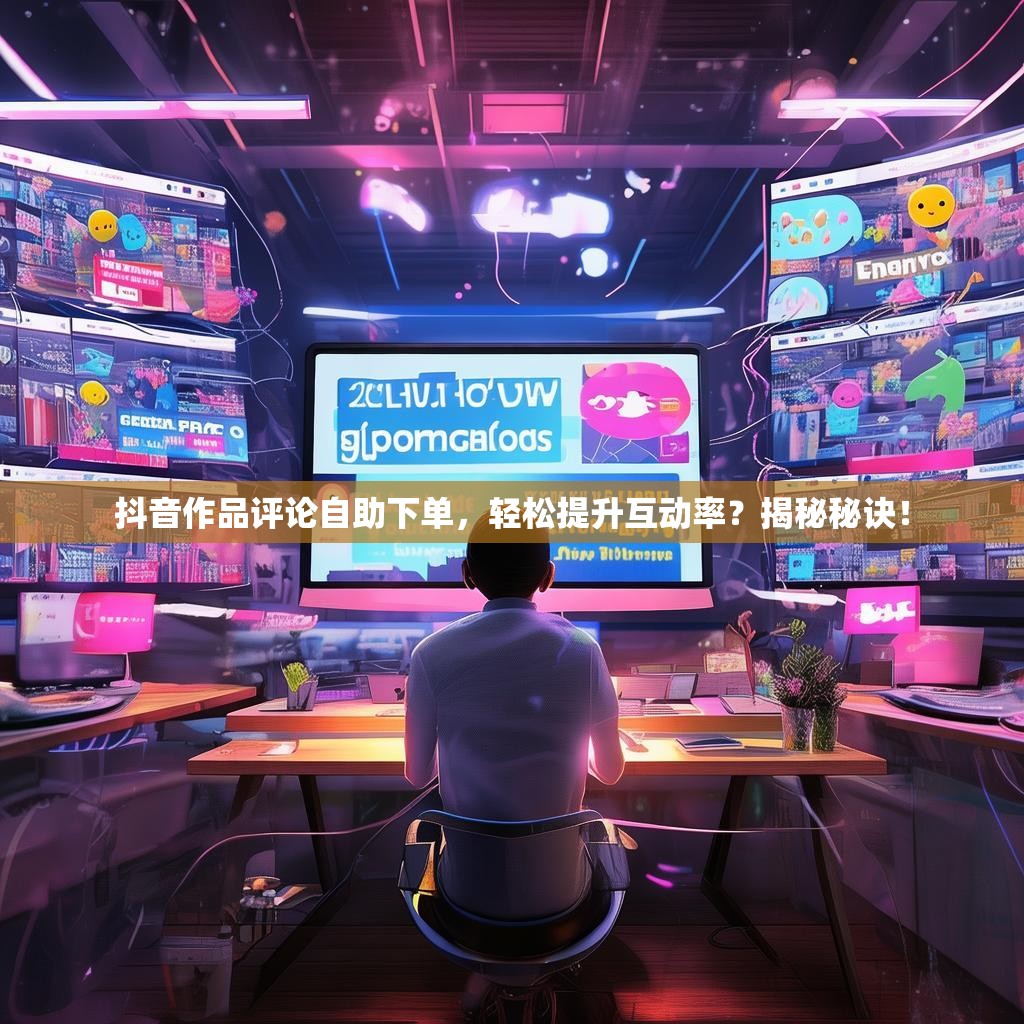 抖音作品评论自助下单，轻松提升互动率？揭秘秘诀！