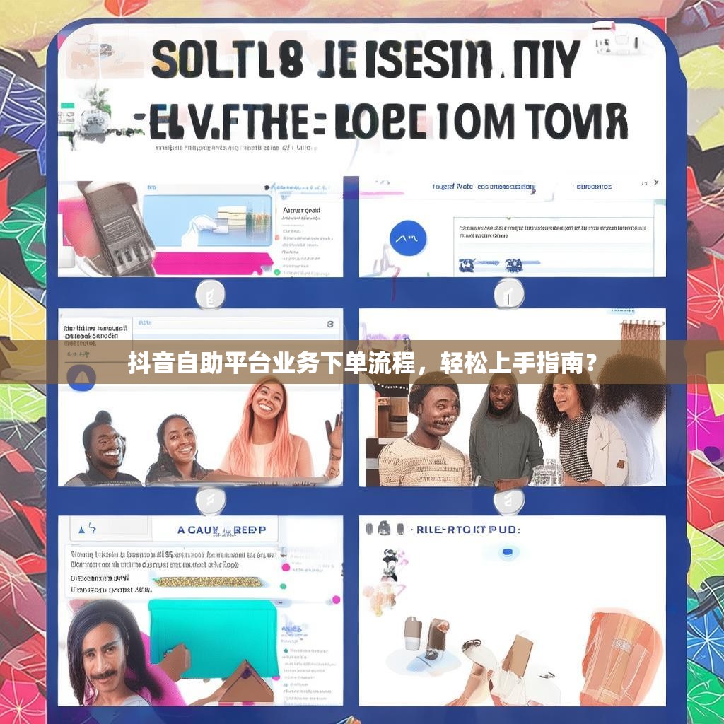 抖音自助平台业务下单流程，轻松上手指南？