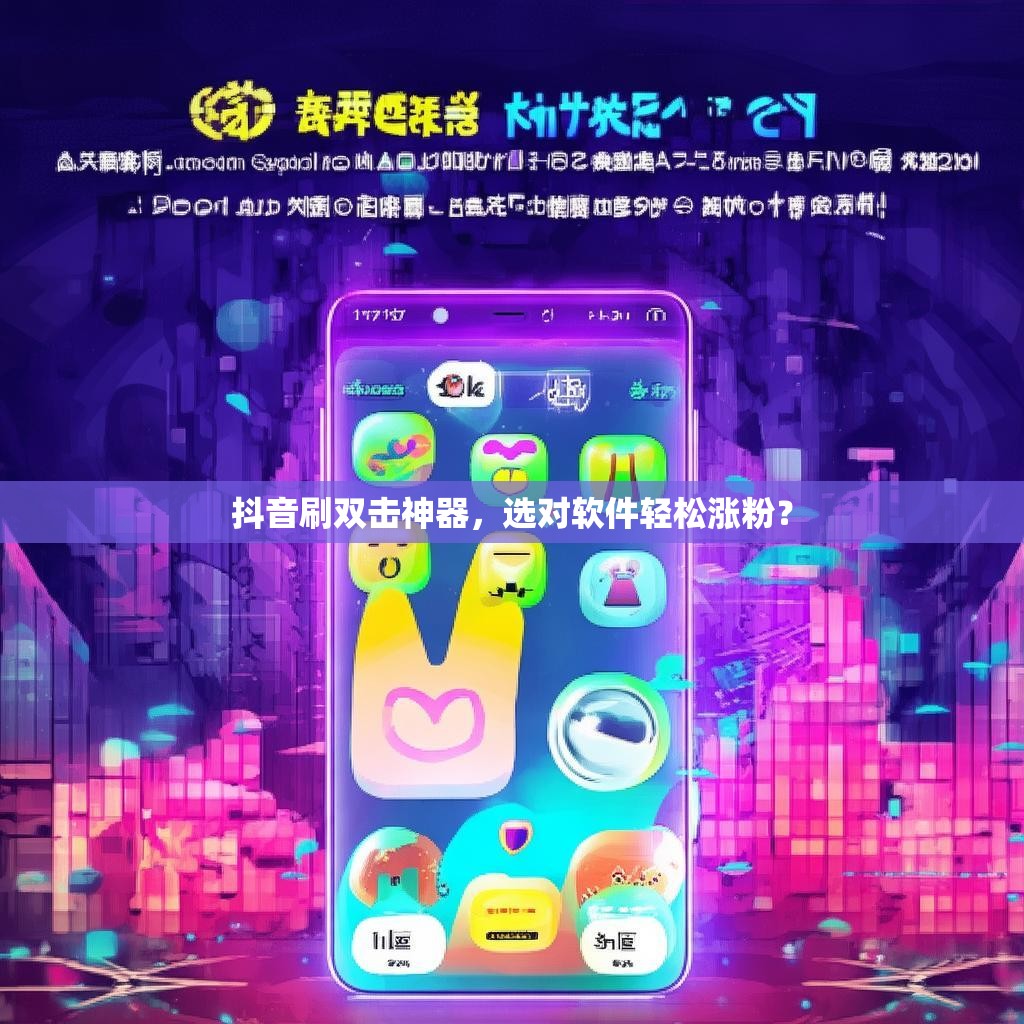 抖音刷双击神器，选对软件轻松涨粉？
