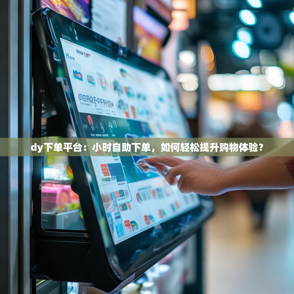 dy下单平台：小时自助下单，如何轻松提升购物体验？