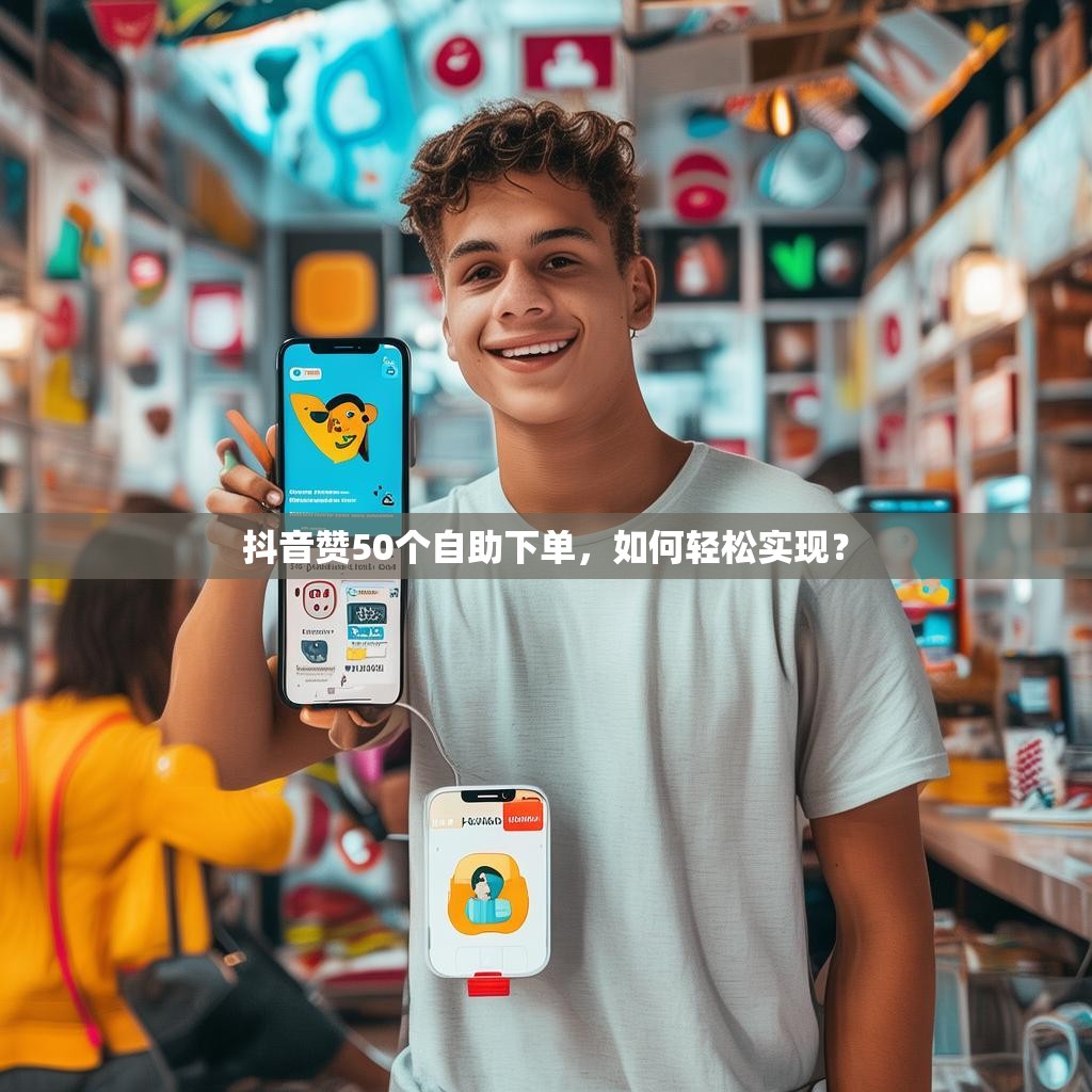 抖音赞50个自助下单，如何轻松实现？