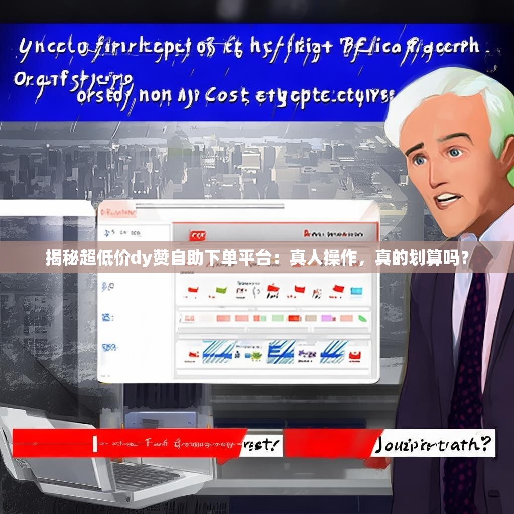 揭秘超低价dy赞自助下单平台：真人操作，真的划算吗？