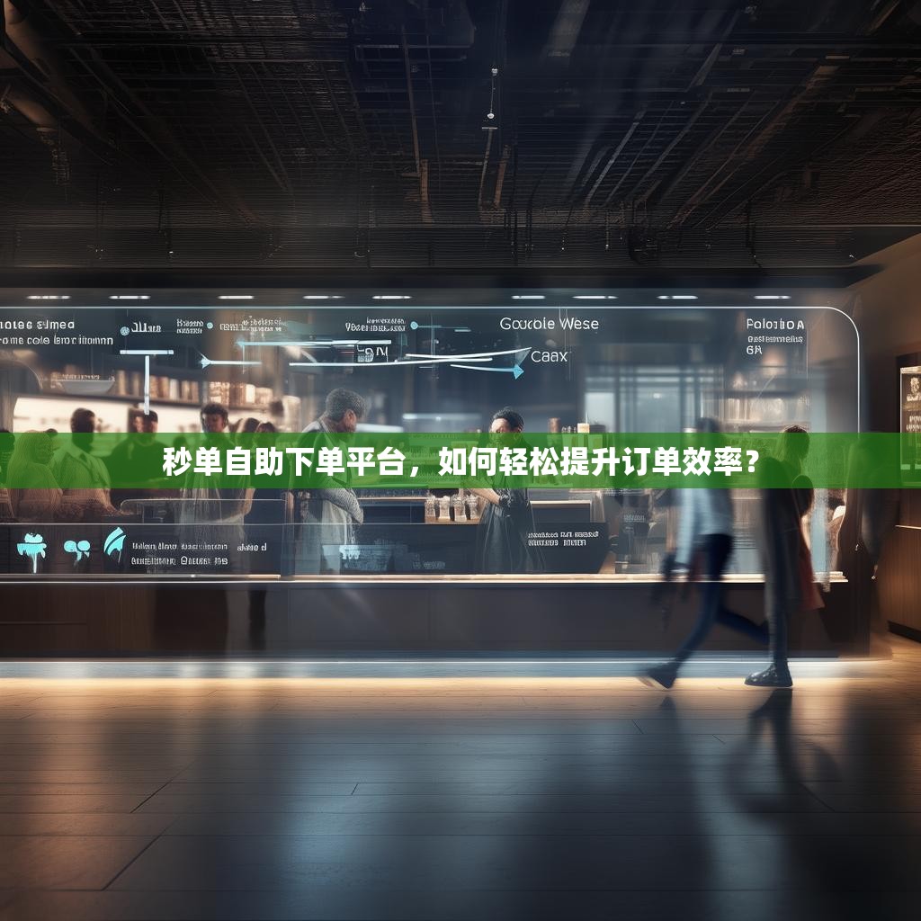 秒单自助下单平台，如何轻松提升订单效率？