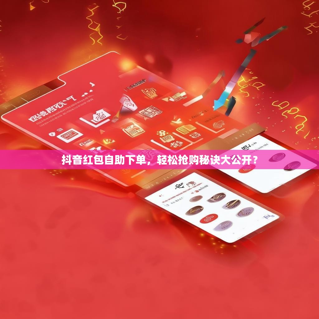 抖音红包自助下单，轻松抢购秘诀大公开？