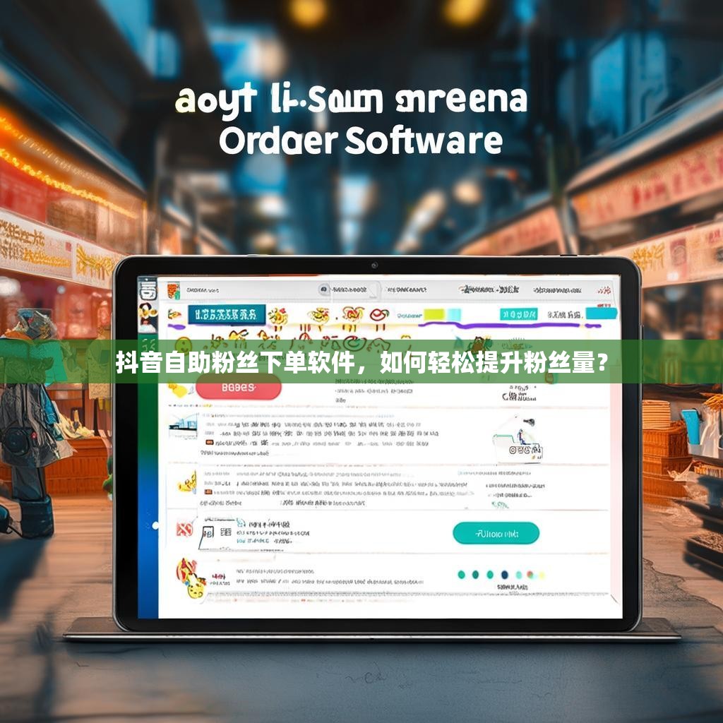 抖音自助粉丝下单软件，如何轻松提升粉丝量？