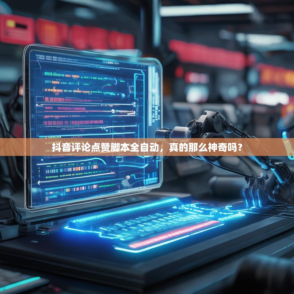 抖音评论点赞脚本全自动，真的那么神奇吗？