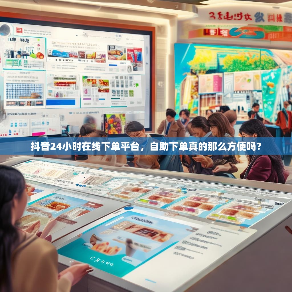 抖音24小时在线下单平台,自助下单真的那么方便吗? 抖音24小时在线下单平台,自助下单真的那么方便吗?