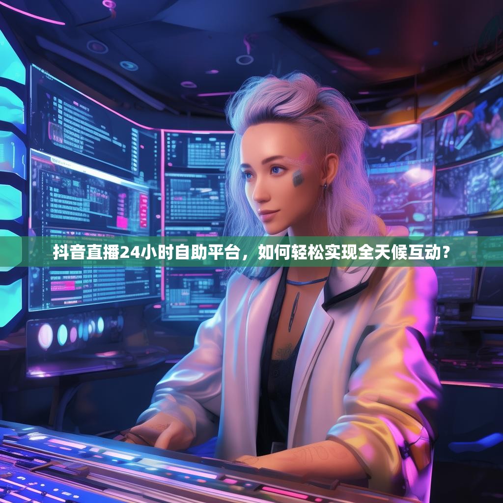 抖音直播24小时自助平台，如何轻松实现全天候互动？