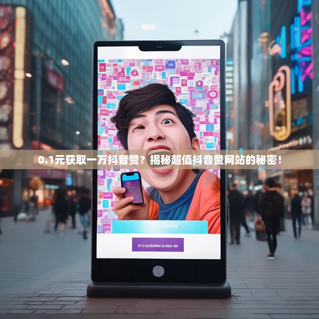 0.1元获取一万抖音赞？揭秘超值抖音赞网站的秘密！