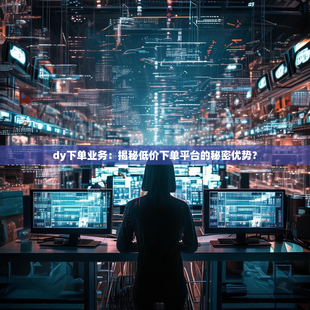 dy下单业务：揭秘低价下单平台的秘密优势？