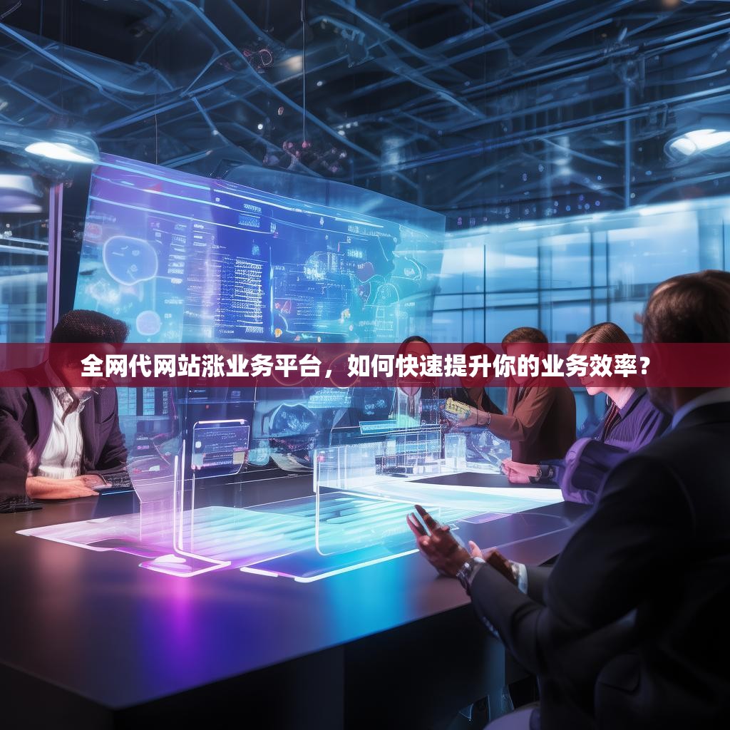 全网代网站涨业务平台，如何快速提升你的业务效率？