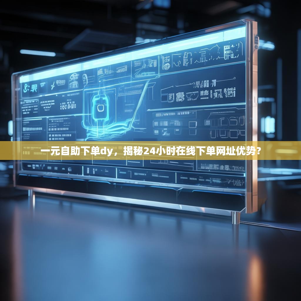 一元自助下单dy，揭秘24小时在线下单网址优势？