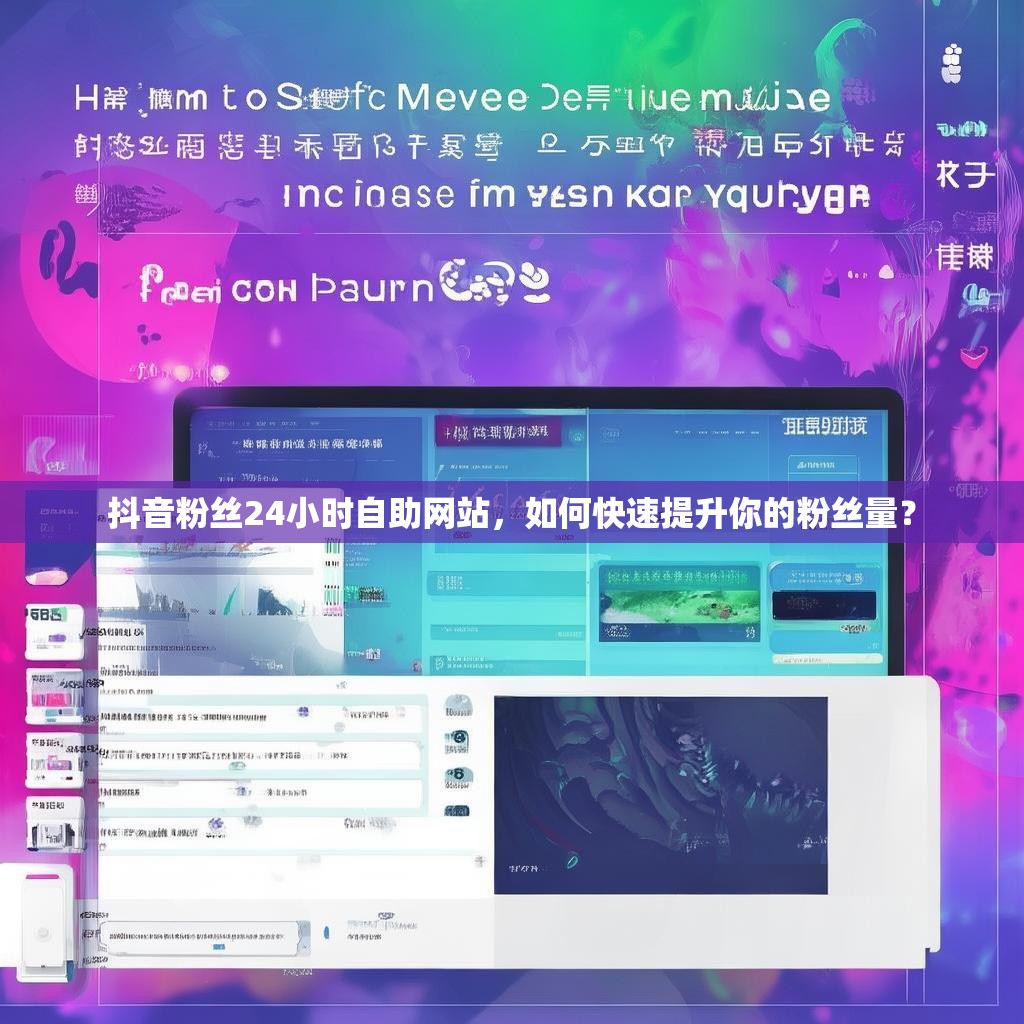 抖音粉丝24小时自助网站，如何快速提升你的粉丝量？