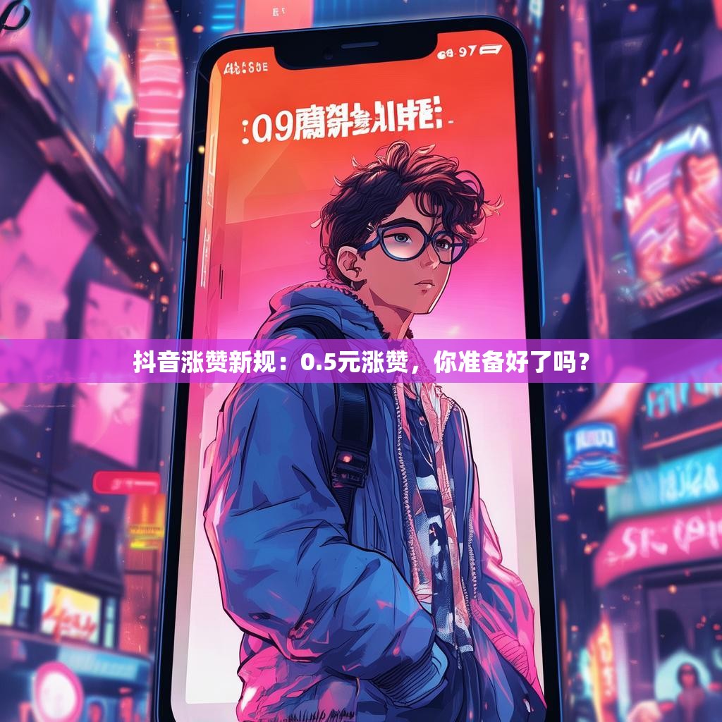 抖音涨赞新规：0.5元涨赞，你准备好了吗？