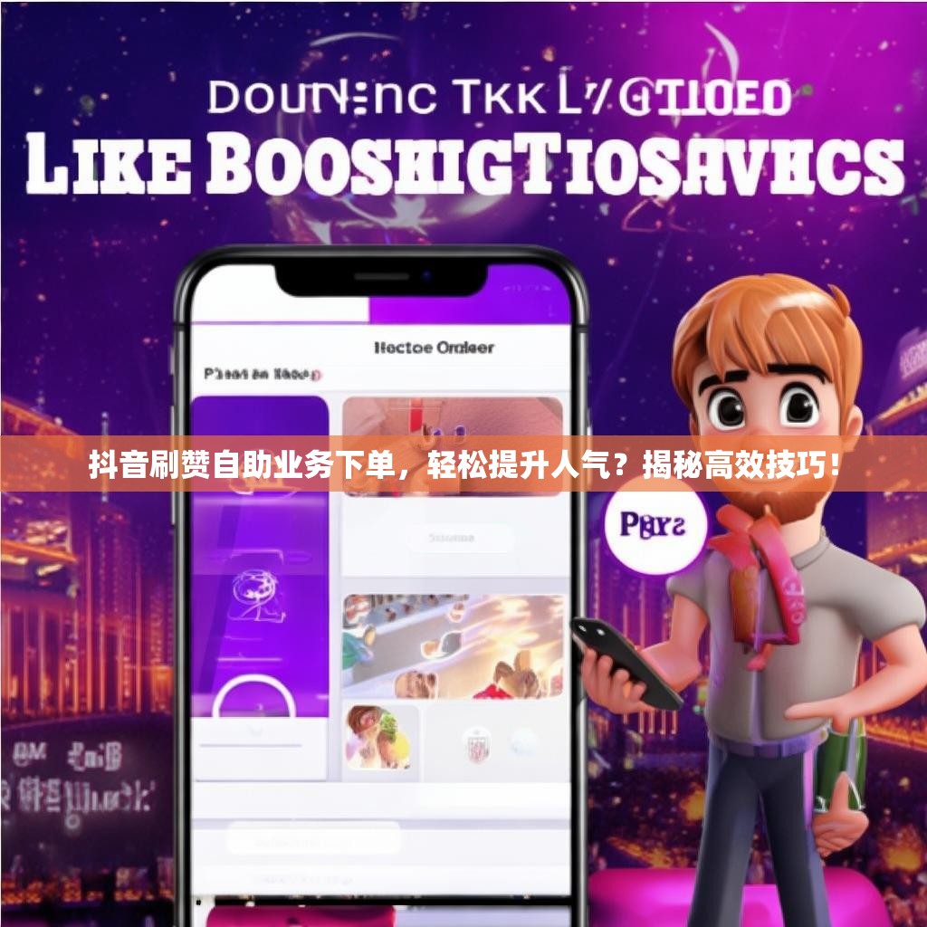 抖音刷赞自助业务下单，轻松提升人气？揭秘高效技巧！