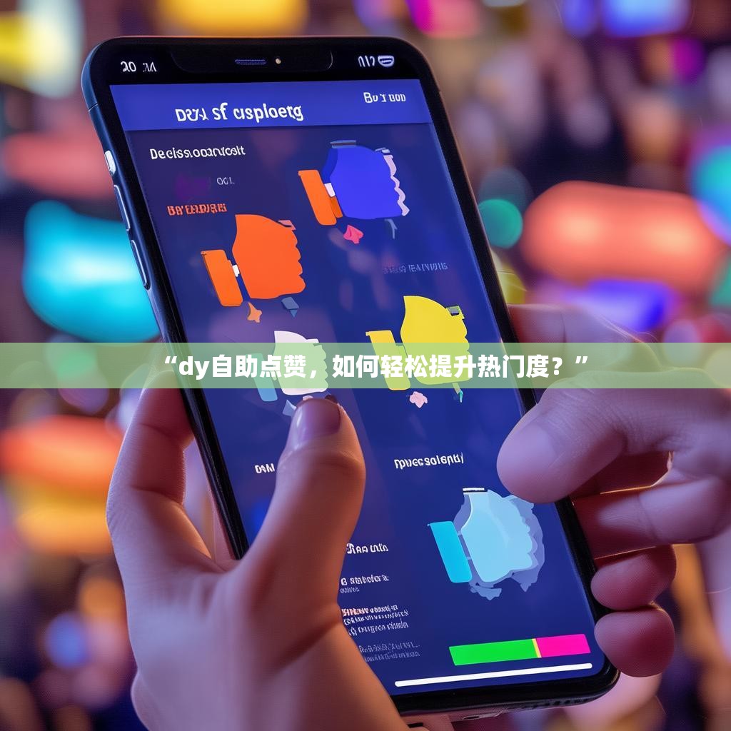 “dy自助点赞，如何轻松提升热门度？”