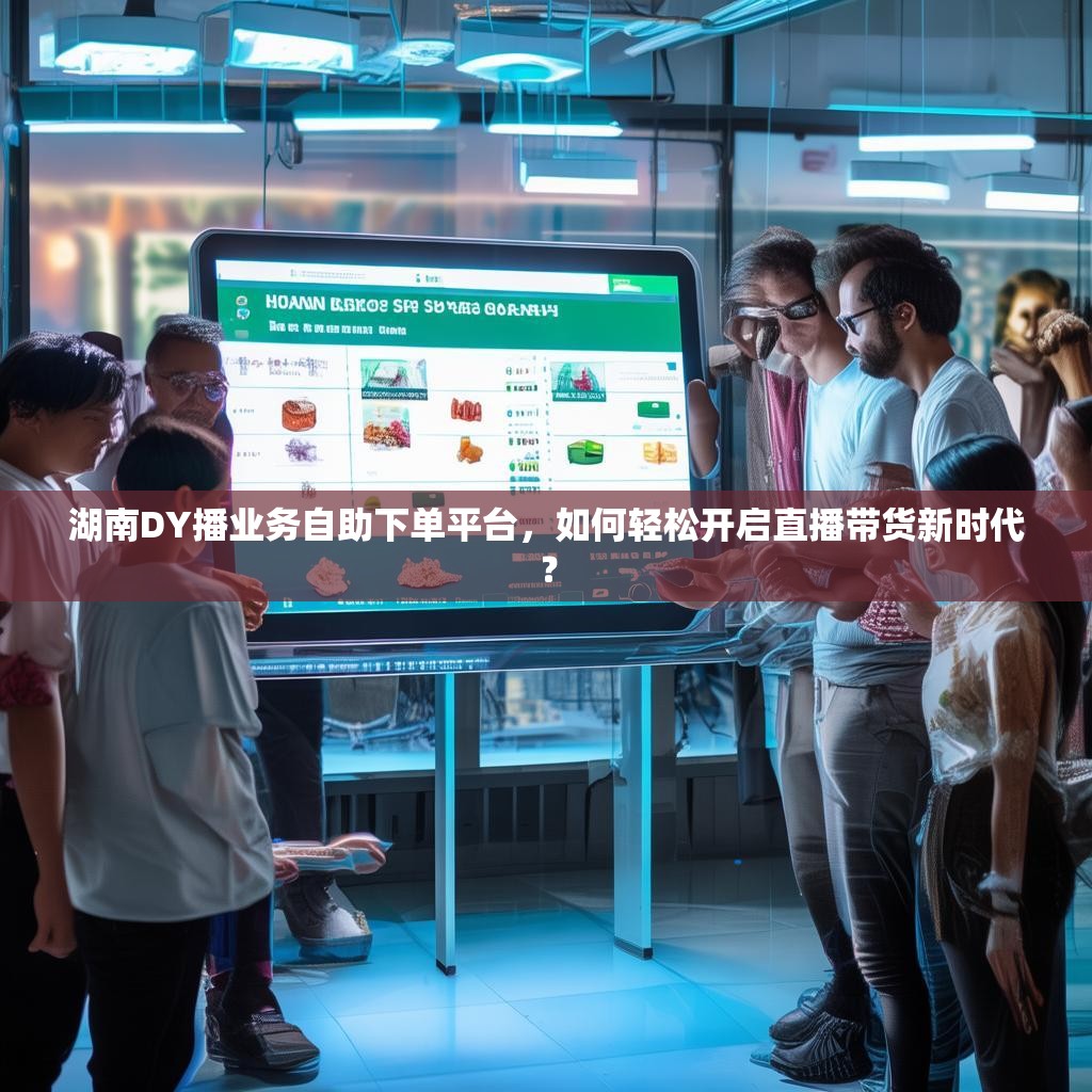 湖南DY播业务自助下单平台，如何轻松开启直播带货新时代？
