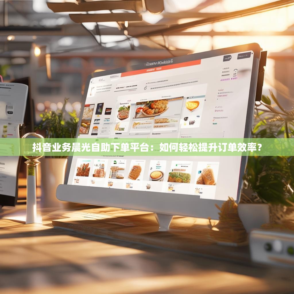抖音业务晨光自助下单平台：如何轻松提升订单效率？