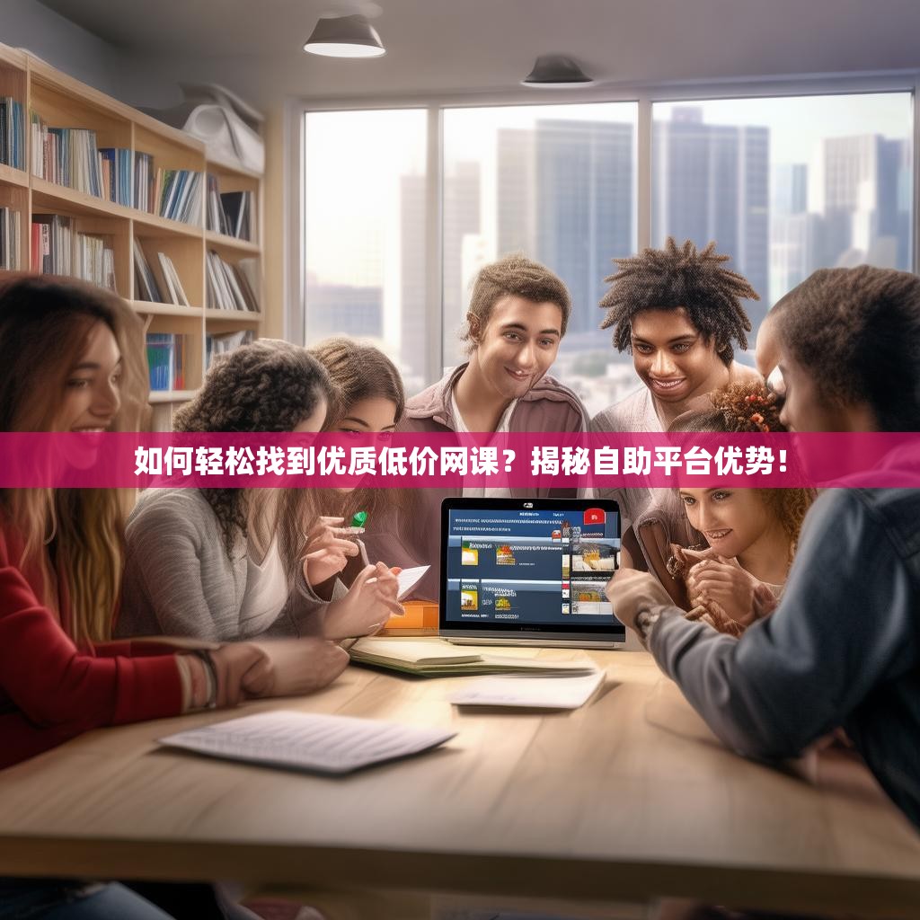 如何轻松找到优质低价网课？揭秘自助平台优势！