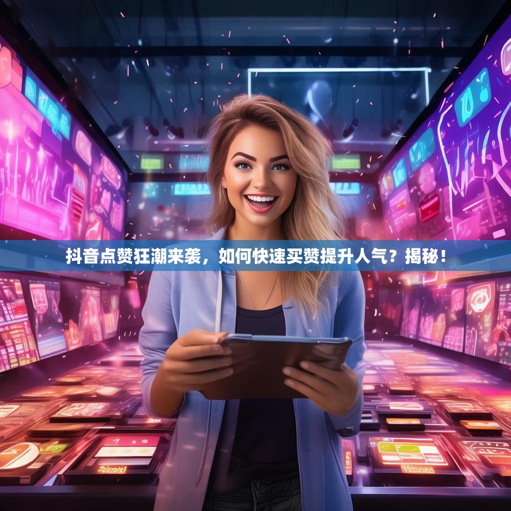 抖音点赞狂潮来袭，如何快速买赞提升人气？揭秘！