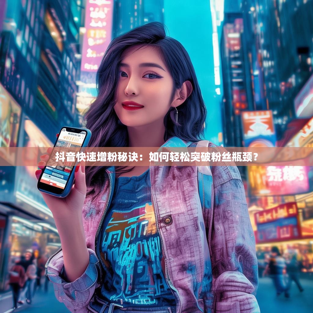 抖音快速增粉秘诀：如何轻松突破粉丝瓶颈？