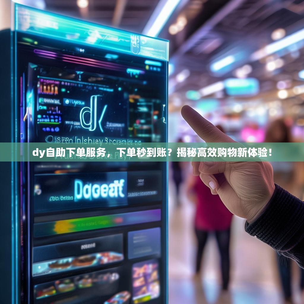 dy自助下单服务，下单秒到账？揭秘高效购物新体验！