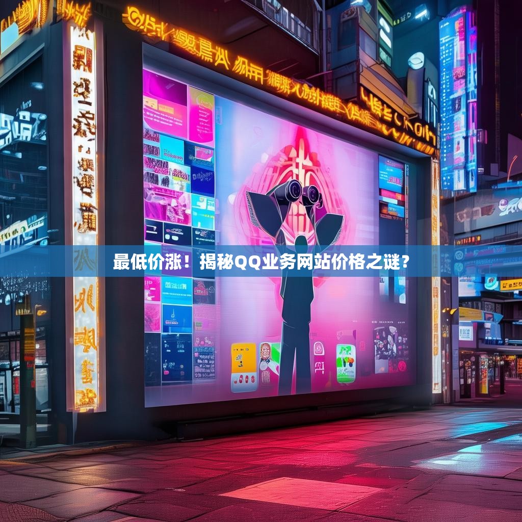 最低价涨！揭秘QQ业务网站价格之谜？
