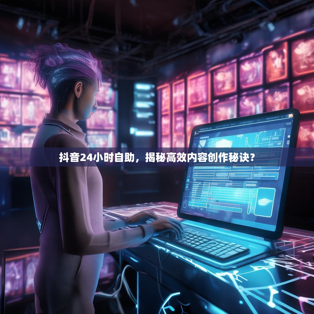 抖音24小时自助，揭秘高效内容创作秘诀？