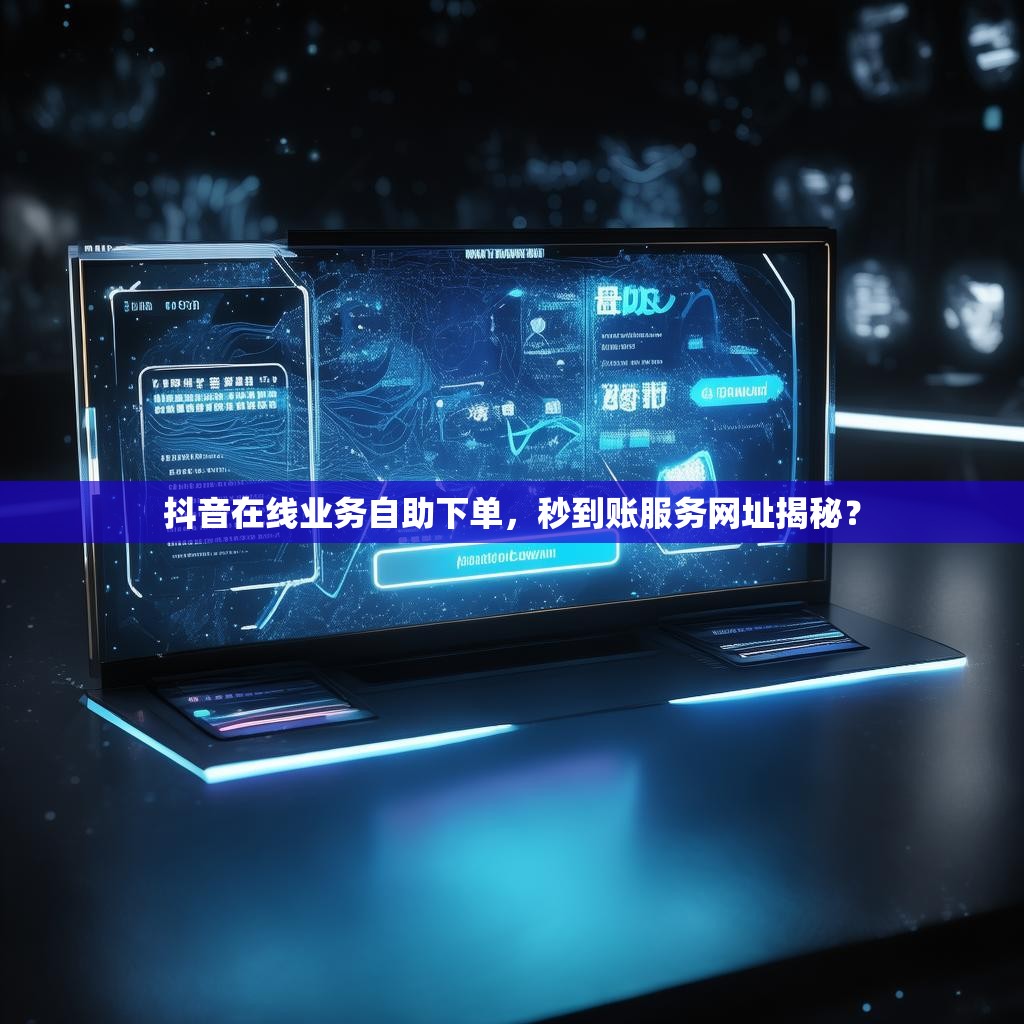 抖音在线业务自助下单，秒到账服务网址揭秘？