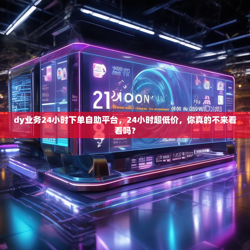 dy业务24小时下单自助平台，24小时超低价，你真的不来看看吗？