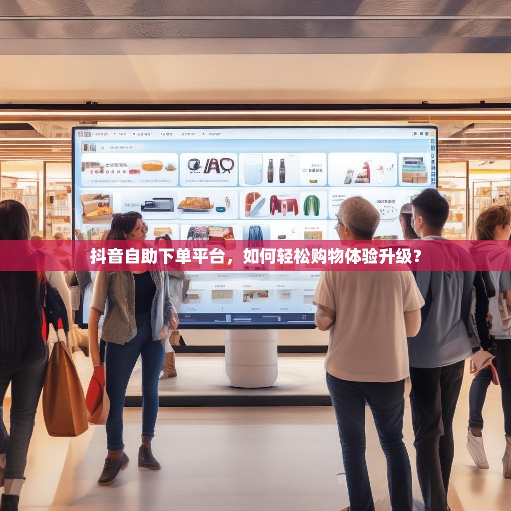 抖音自助下单平台，如何轻松购物体验升级？
