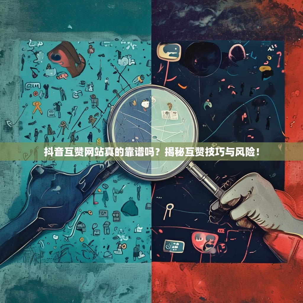 抖音互赞网站真的靠谱吗？揭秘互赞技巧与风险！