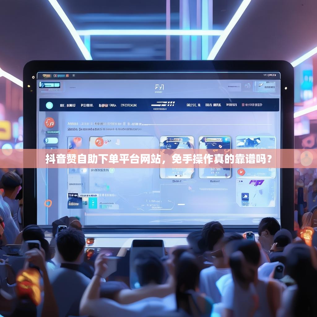 抖音赞自助下单平台网站，免手操作真的靠谱吗？