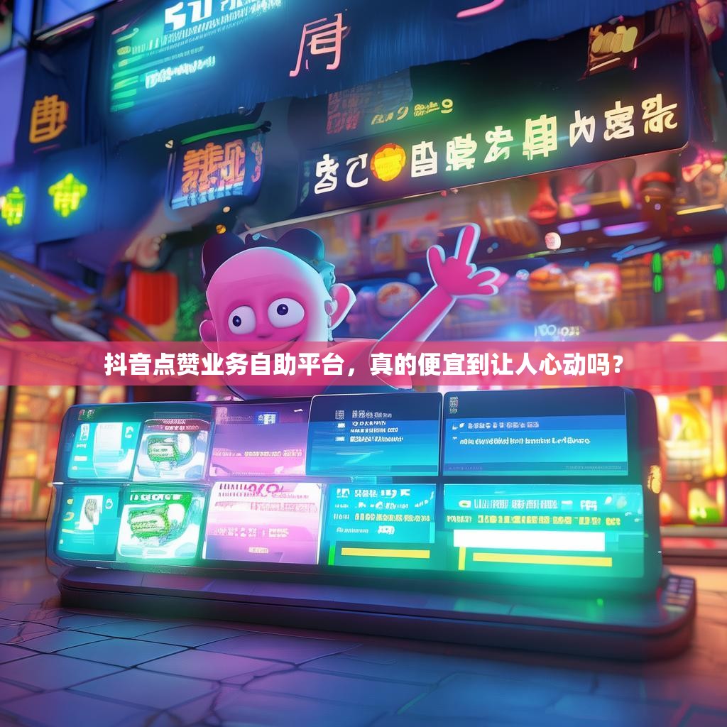 抖音点赞业务自助平台，真的便宜到让人心动吗？