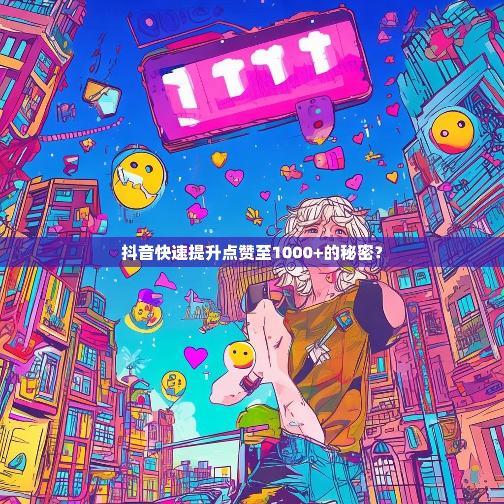 抖音快速提升点赞至1000+的秘密？