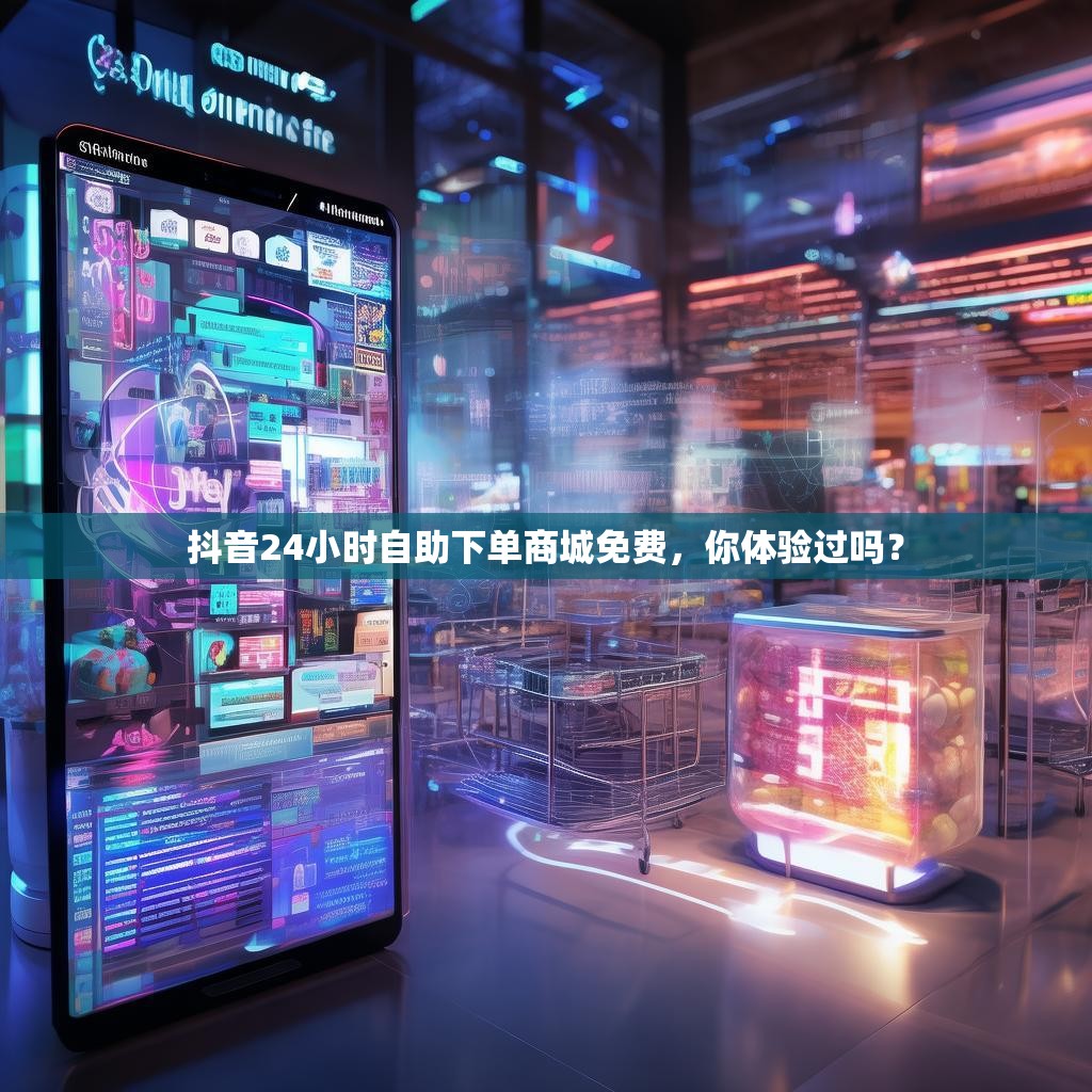 抖音24小时自助下单商城免费，你体验过吗？