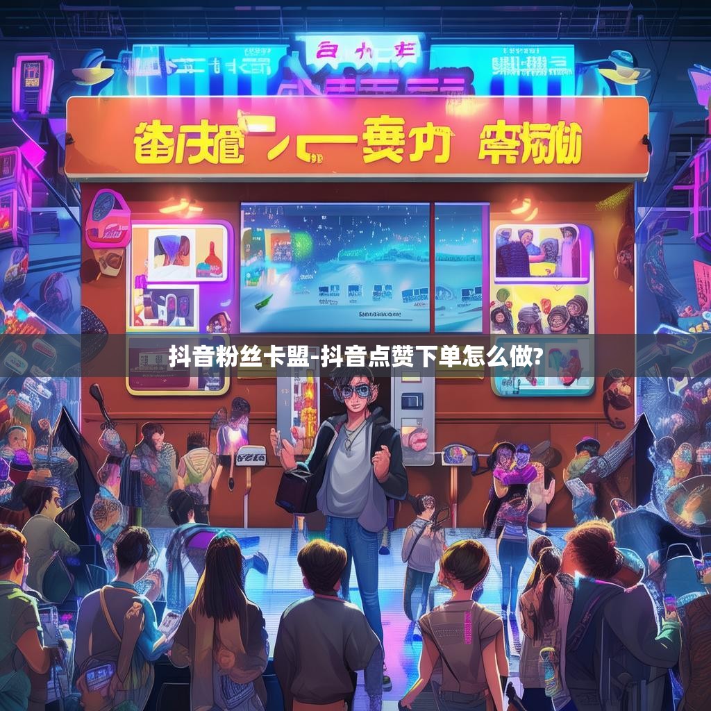 抖音粉丝卡盟-抖音点赞下单怎么做?