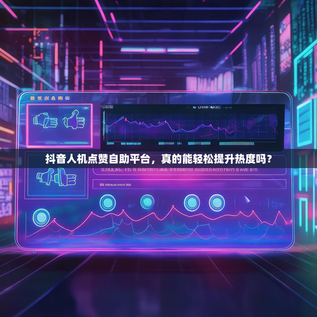 抖音人机点赞自助平台，真的能轻松提升热度吗？
