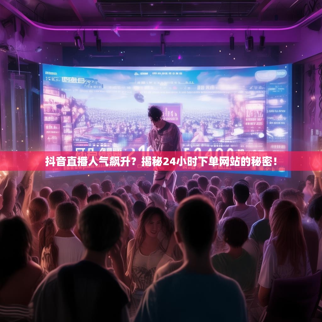 抖音直播人气飙升？揭秘24小时下单网站的秘密！