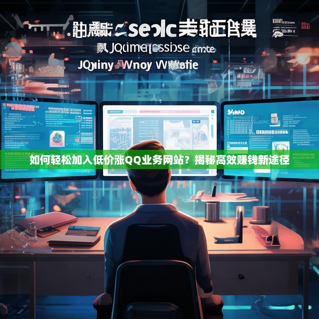 如何轻松加入低价涨QQ业务网站？揭秘高效赚钱新途径