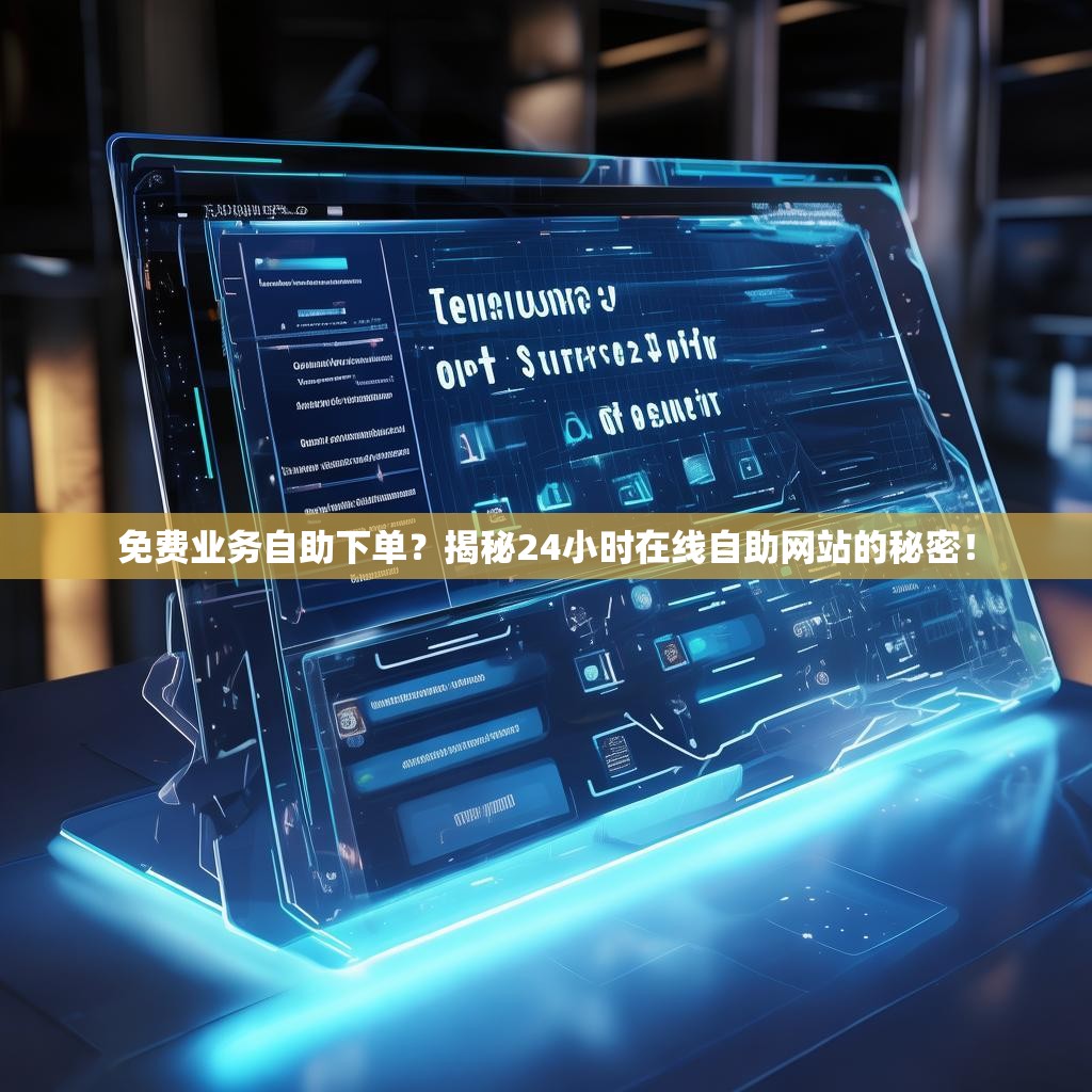 免费业务自助下单？揭秘24小时在线自助网站的秘密！