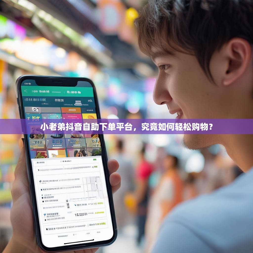 小老弟抖音自助下单平台，究竟如何轻松购物？