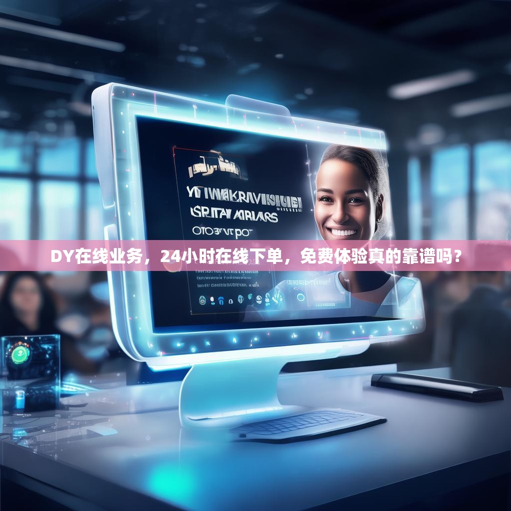 DY在线业务，24小时在线下单，免费体验真的靠谱吗？