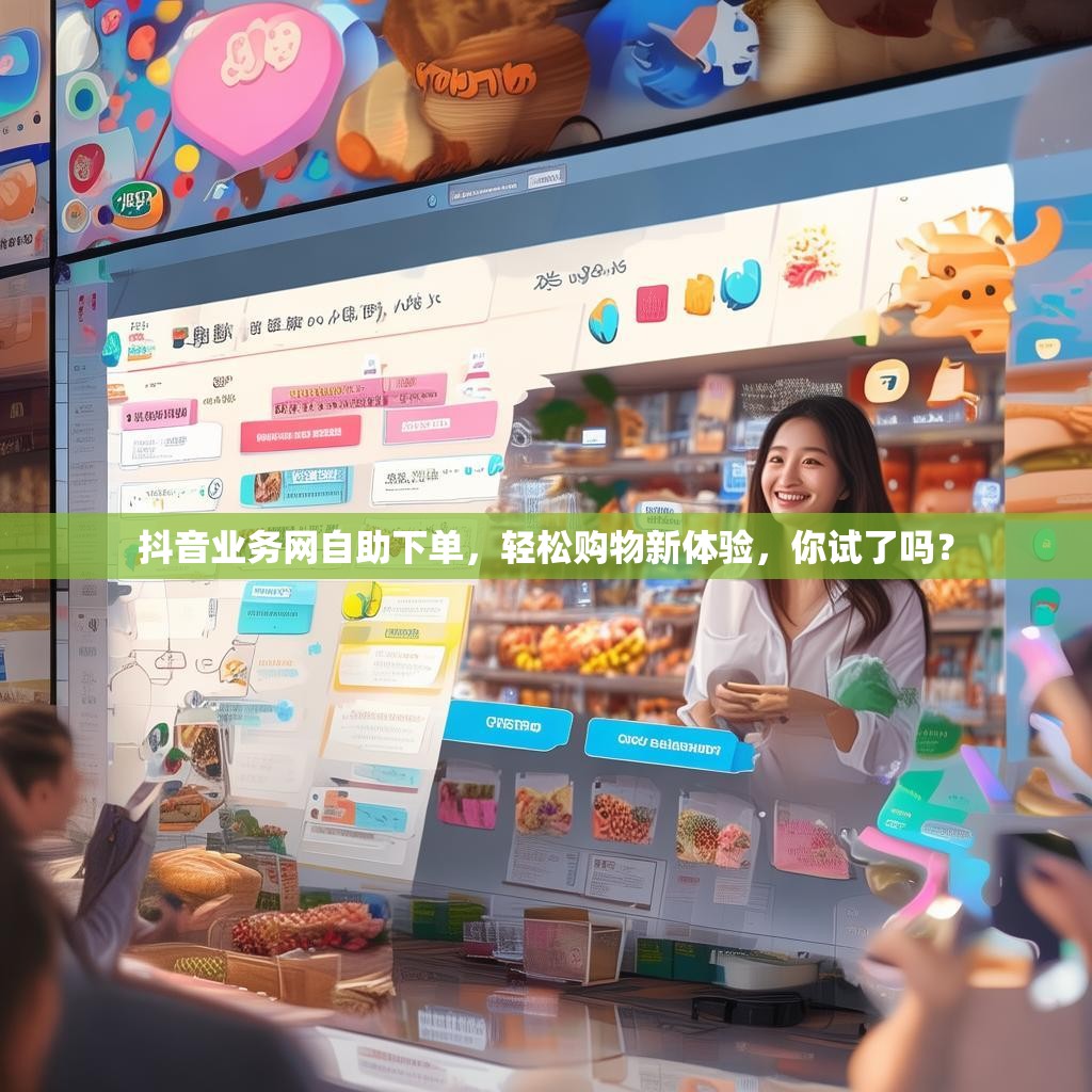 抖音业务网自助下单，轻松购物新体验，你试了吗？