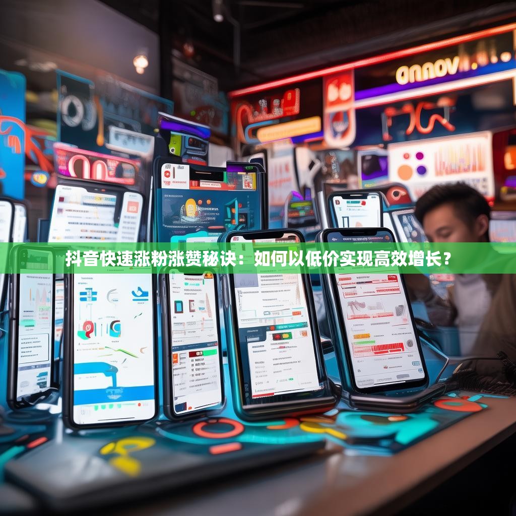 抖音快速涨粉涨赞秘诀：如何以低价实现高效增长？